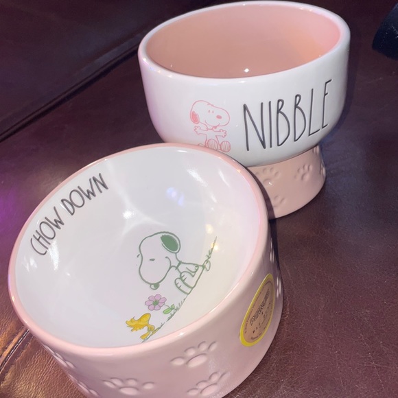 Rae Dunn | Dog | Rae Dunn Peanuts Snoopy Dog Bowls | Poshmark